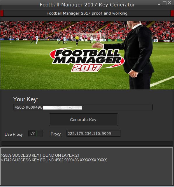 Download Football Manager 2017 Key Generator